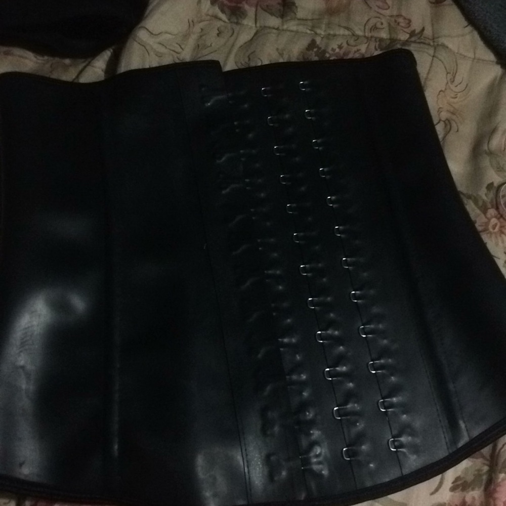 Rubber Latex waist trainer corset